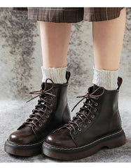 Anti-slip Eight-eyelets Martin Boots for Women