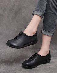 Autumn Handmade Retro Cow Tendon Women's Flats