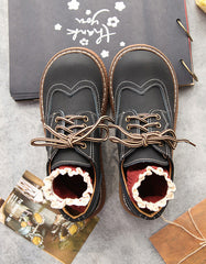 Bullock Style Handmade Retro Walking Shoes