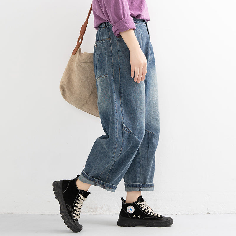 Women Loose Denim Pants