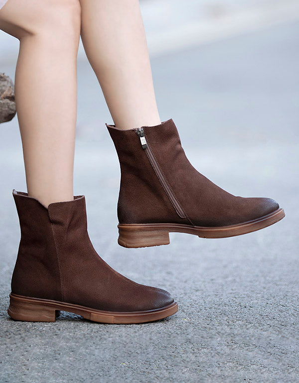 Chelsea Boots For Women Low Heels