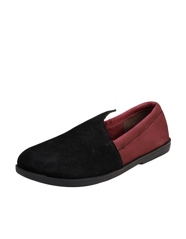 Comfort Retro Leather Suede Women's Flats