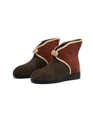 Ethnic Style Comfortable  Winter Cotton Boots