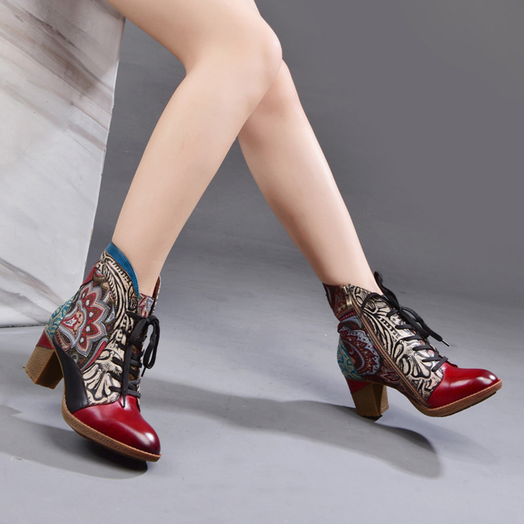 Autumn Winter Bohemian Ethnic Style Fashion Boots 36-42