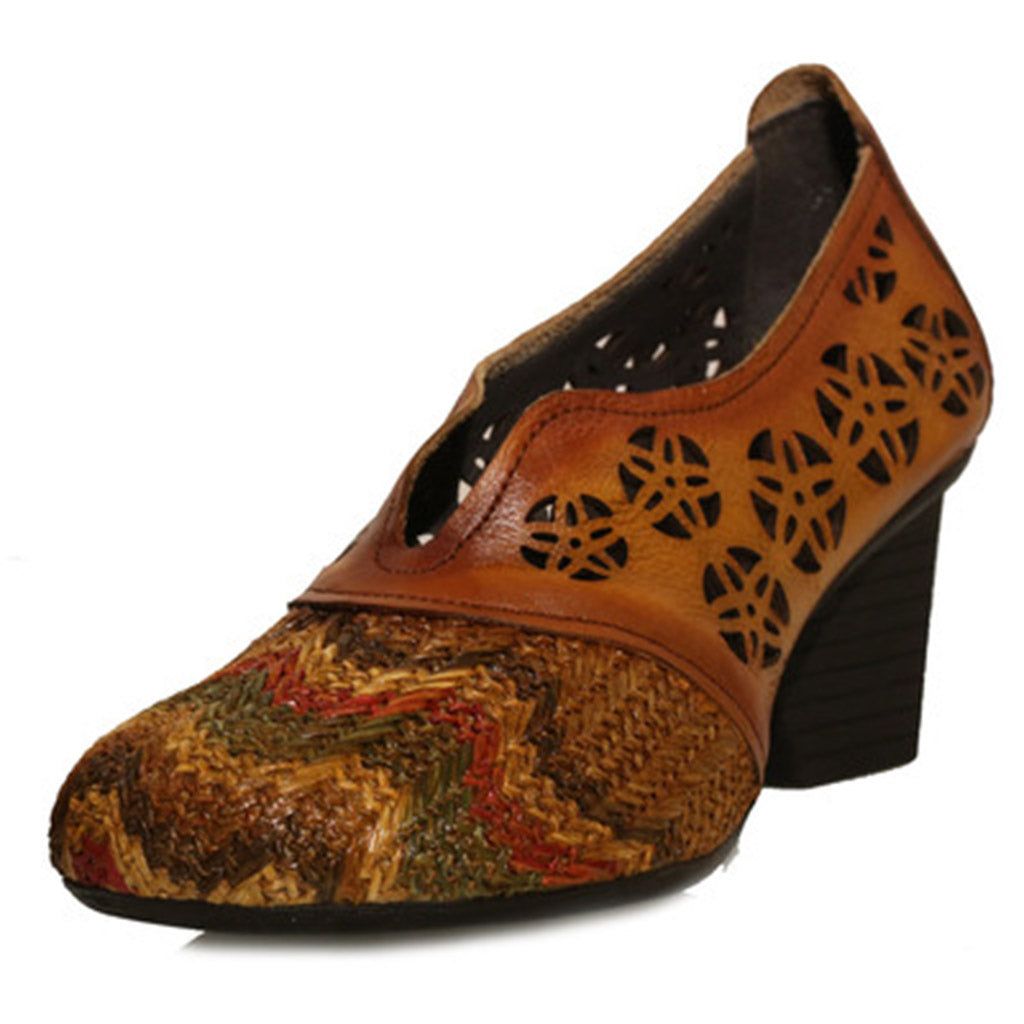 Hand-Woven Retro Ethnic Women's Shoes