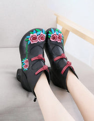 Handmade Embroidery Ethnic Style Boots for Women