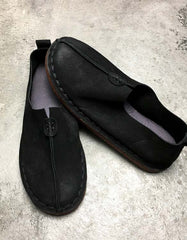 Handmade Retro Casual Loafer Shoes 35-45