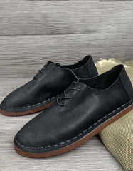 Handmade Retro Casual Men's Flat Shoes 37-45