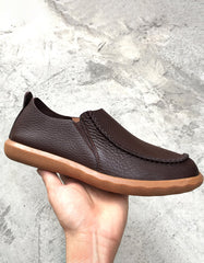 Handmade Soft Leather Daily Loafers for Men