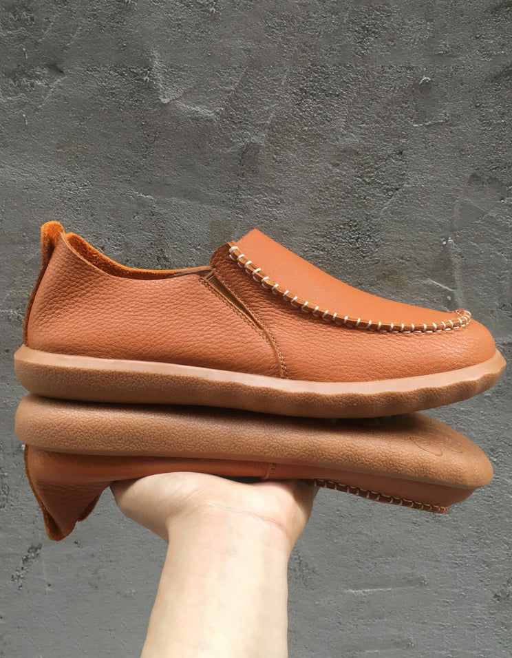 Handmade Soft Leather Daily Loafers for Men