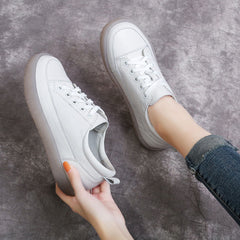 Comfortable Daily Casual Leather Sneakers | 35-41