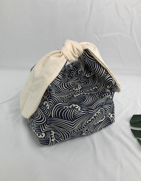 Japanese Style Canvas Lunch Bag