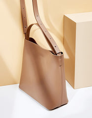 Large-capacity Tote Leather Shoulder Bag