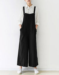 Loose Linen jumpsuit Overall