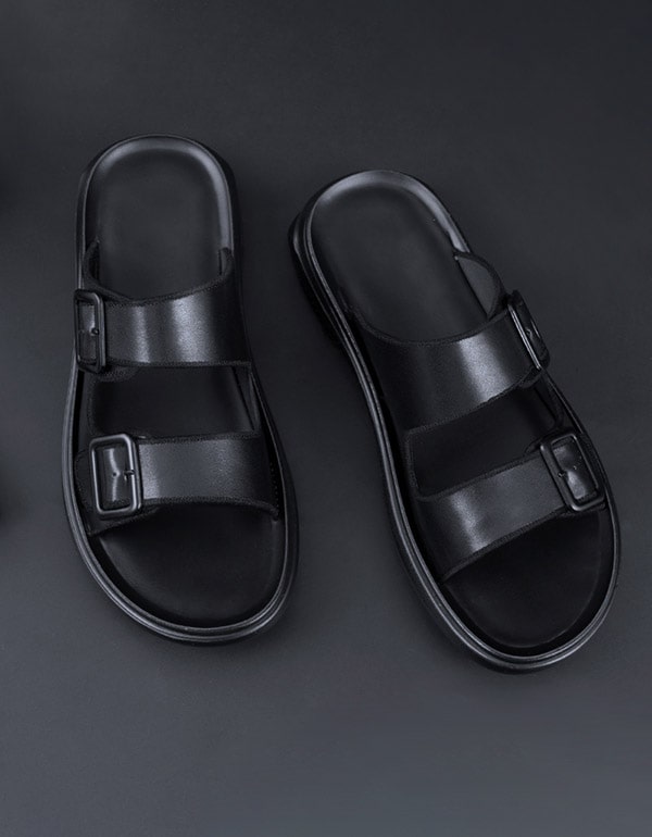 Men's Summer Buckle Beach Slippers