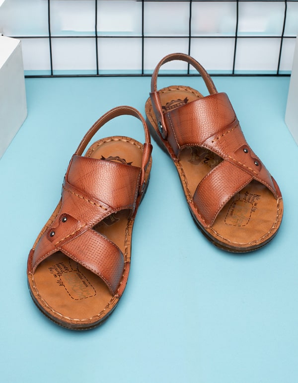 Men's Summer Leather Sandals