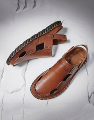 Men's Summer Leather Sandals Loafers (Wholesale Price)