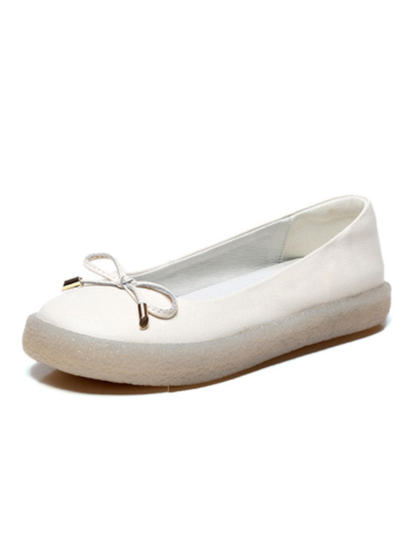 Nurse Shoes Soft Leather Flats 35-43