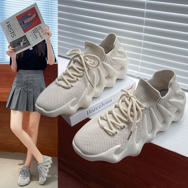 Graceful Women's Octopus Popular Spring Mesh Sneakers