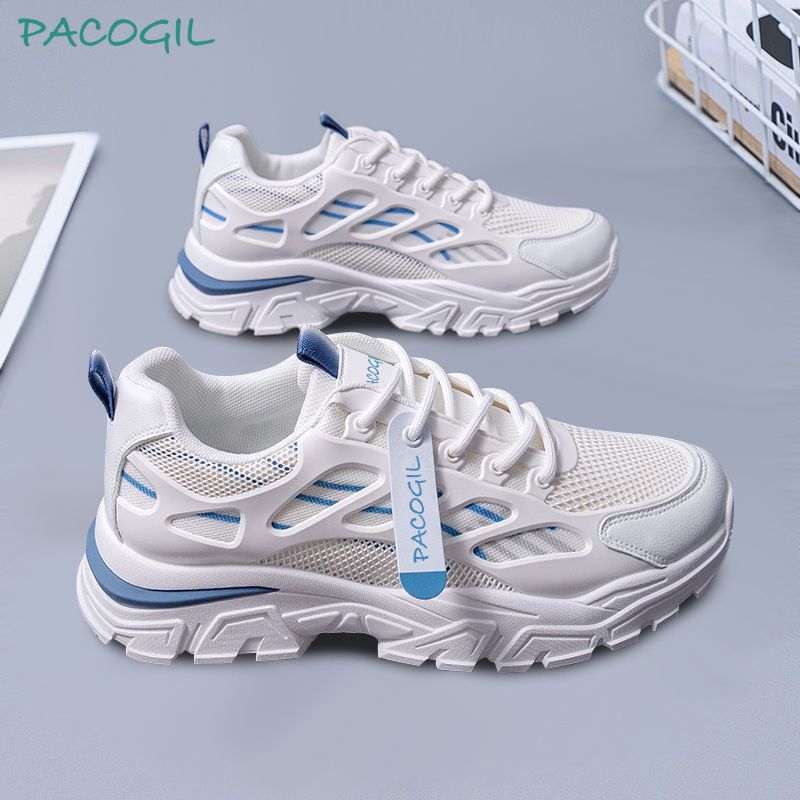 Women's Fashionable Platform Trendy Daddy Female Sports Mesh Sneakers