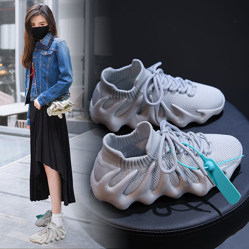 Graceful Women's Octopus Popular Spring Mesh Sneakers