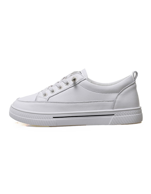 Women's Spring Casual Leather Sneakers