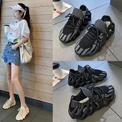 Women's Octopus Summer Flying Woven Breathable Korean Sneakers