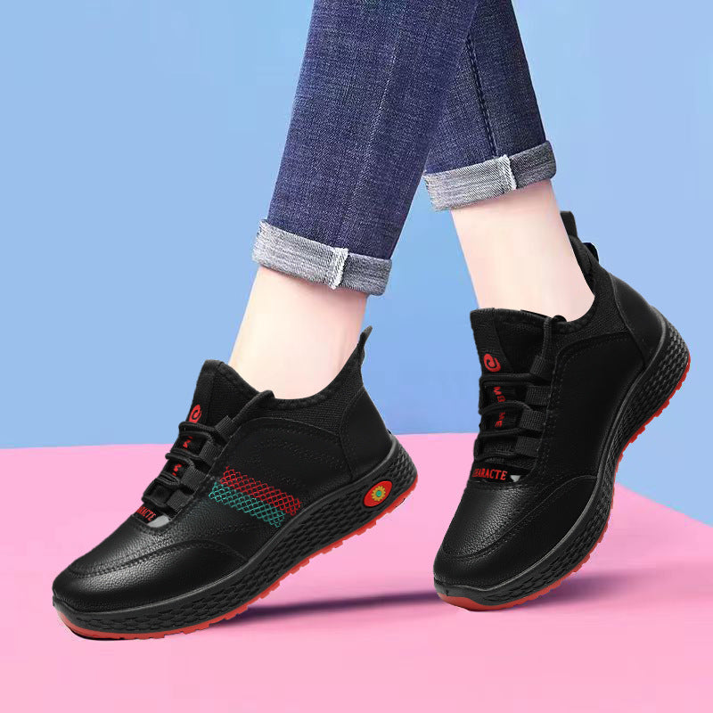 Women's Spring Fashion Breathable Clunky Korean Style Sneakers