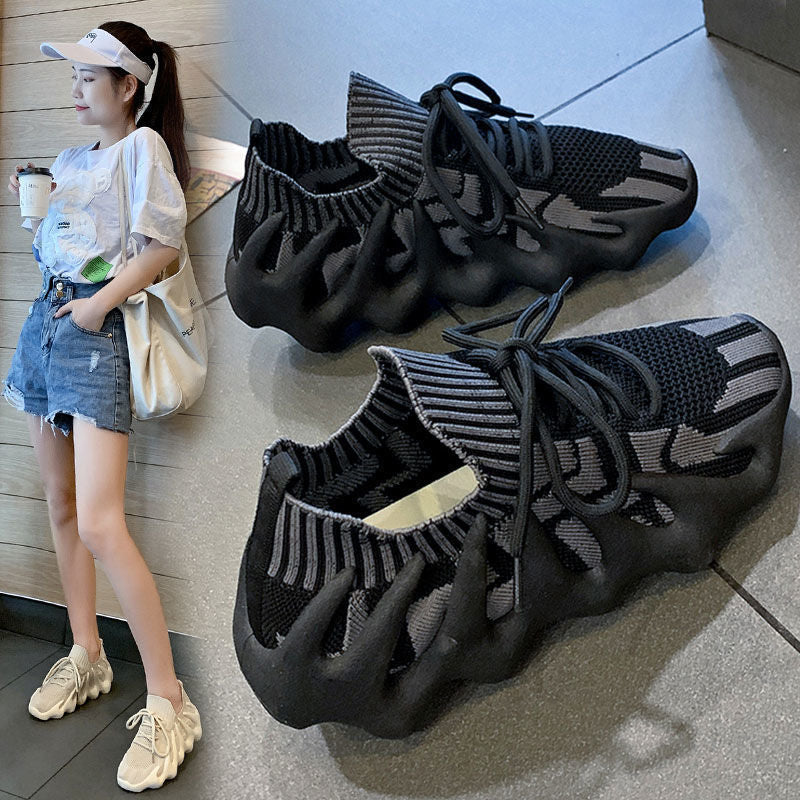 Women's Octopus Summer Flying Woven Breathable Korean Sneakers