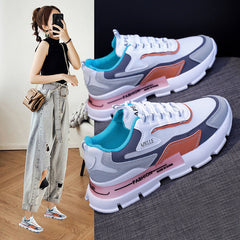 Women's Dad Spring Korean Style Versatile Street Sneakers