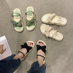 Women's Summer Fashion Bowknot Cross Platform Sandals