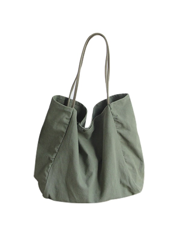 One-shoulder Canvas Large-capacity Bag