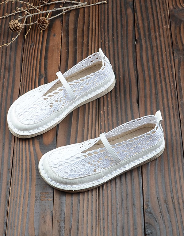 Comfortable Soft Bottom Lace Shoes