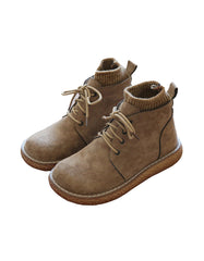 Non-slip Suede Retro Platform Comfortable Boots