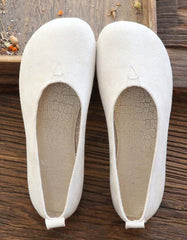 Simple Lightweight Comfortable Suede Flats