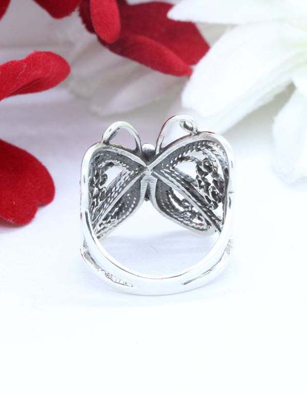 Vintage Butterfly Ring for Women