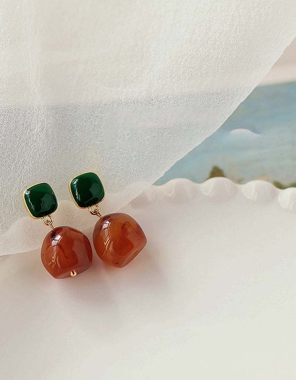 Resin Women's Vintage Earrings