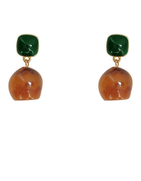 Resin Women's Vintage Earrings