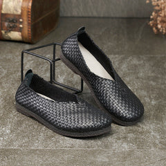 Weave Retro Women's Comfortable Flats