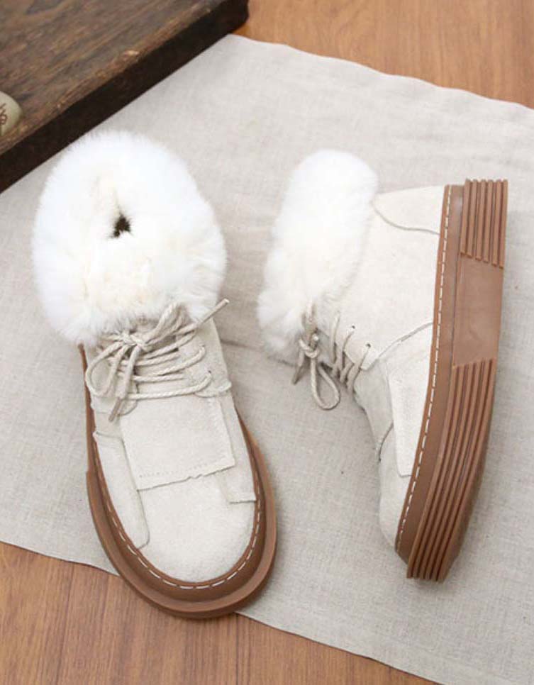 Winter Fleece Snow Boots