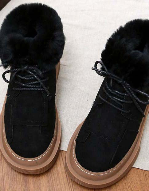 Winter Fleece Snow Boots