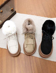 Winter Fleece Snow Boots