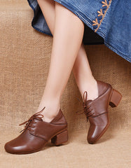 Women's Elegant Retro Chunky Shoes