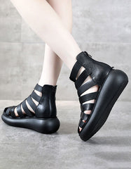 Women's Retro Rome Strappy Wedge Sandals