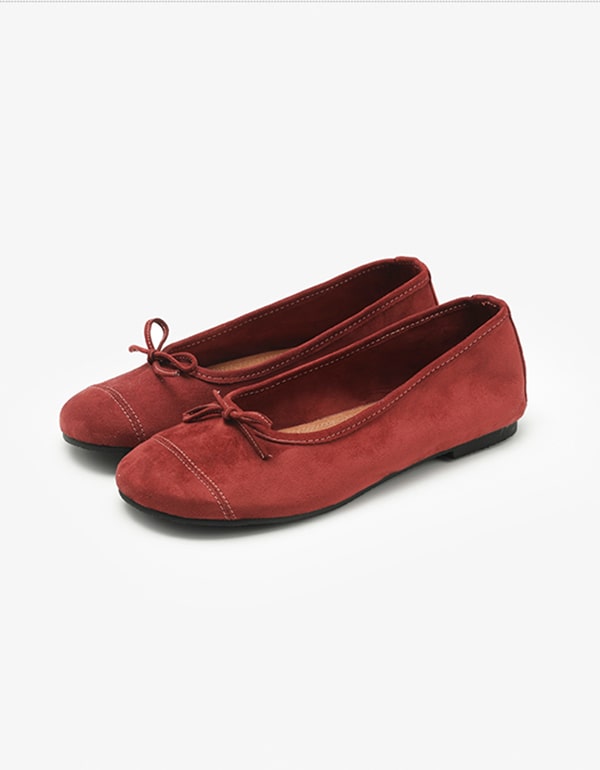 Women's Soft Suede Ballet Nurse Shoes