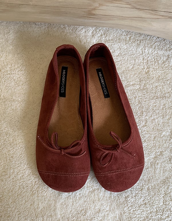 Women's Soft Suede Ballet Nurse Shoes