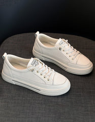 Women's Spring Casual Leather Sneakers