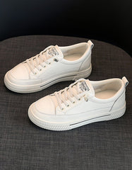 Women's Spring Casual Leather Sneakers