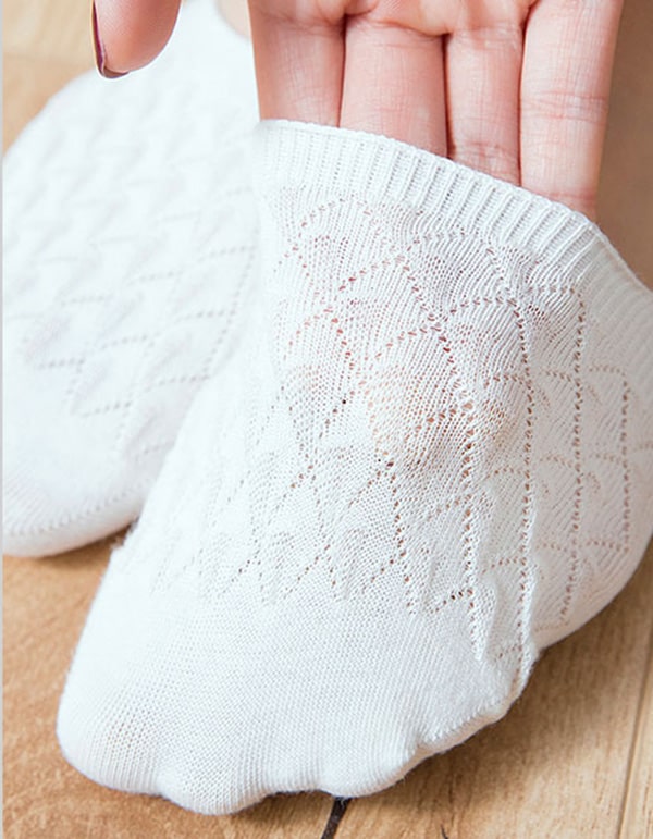 5 Pairs Women's Sweat-absorbent Cotton Socks