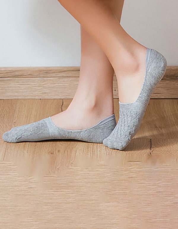 5 Pairs Women's Sweat-absorbent Cotton Socks